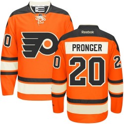 Reebok Philadelphia Flyers 20 Chris Pronger New Third Jersey - Orange Premier
