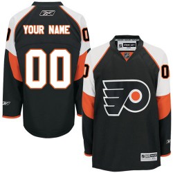Reebok Philadelphia Flyers Youth Customized Authentic Black Third Jersey