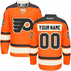 Reebok Philadelphia Flyers Youth Customized Authentic Orange New Third Jersey