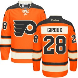 Women's Reebok Philadelphia Flyers 28 Claude Giroux New Third Jersey - Orange Authentic