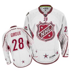 Reebok Philadelphia Flyers 28 Claude Giroux 2012 All Star Jersey - White Authentic