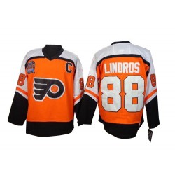 CCM Philadelphia Flyers 88 Eric Lindros Throwback Jersey - Orange Authentic