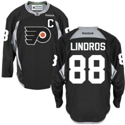 Reebok Philadelphia Flyers 88 Eric Lindros Practice Jersey - Black Authentic