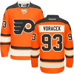 Reebok Philadelphia Flyers 93 Jakub Voracek New Third Jersey - Orange Authentic
