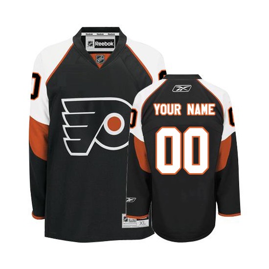 Reebok Philadelphia Flyers Women's Customized Premier Black Third Jersey