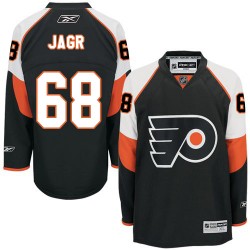 Reebok Philadelphia Flyers 68 Jaromir Jagr Third Jersey - Black Premier
