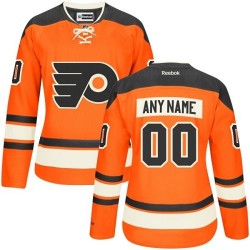 Reebok Philadelphia Flyers Women's Customized Authentic Orange New Third Jersey