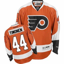 Reebok Philadelphia Flyers 44 Kimmo Timonen Home Jersey - Orange Authentic