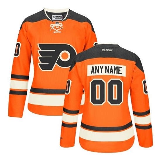 Reebok Philadelphia Flyers Women's Customized Premier Orange New Third Jersey
