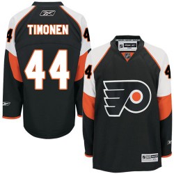 Reebok Philadelphia Flyers 44 Kimmo Timonen Third Jersey - Black Authentic