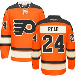Reebok Philadelphia Flyers 24 Matt Read New Third Jersey - Orange Authentic