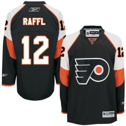 Reebok Philadelphia Flyers 12 Michael Raffl Third Jersey - Black Authentic