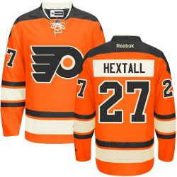 Reebok Philadelphia Flyers 27 Ron Hextall New Third Jersey - Orange Authentic