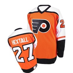 CCM Philadelphia Flyers 27 Ron Hextall Throwback Jersey - Orange Authentic