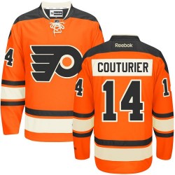Reebok Philadelphia Flyers 14 Sean Couturier New Third Jersey - Orange Authentic