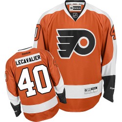 Reebok Philadelphia Flyers 40 Vincent Lecavalier Home Jersey - Orange Authentic