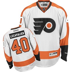 Reebok Philadelphia Flyers 40 Vincent Lecavalier Away Jersey - White Authentic