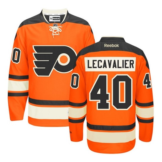 Reebok Philadelphia Flyers 40 Vincent Lecavalier New Third Jersey - Orange Premier
