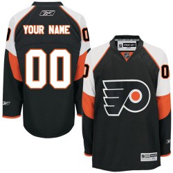 Reebok Philadelphia Flyers Men's Customized Authentic Black Third Jersey