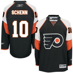 Reebok Philadelphia Flyers 10 Brayden Schenn Third Jersey - Black Premier