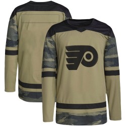 Adidas Philadelphia Flyers Blank ＃ Military Appreciation Practice Jersey - Camo Authentic