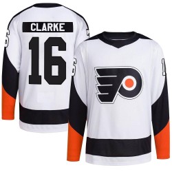 Adidas Philadelphia Flyers Bobby Clarke Reverse Retro 2.0 Jersey - White Authentic