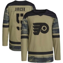 Adidas Philadelphia Flyers David Jiricek Military Appreciation Practice Jersey - Camo Authentic
