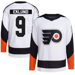 Adidas Philadelphia Flyers Pelle Eklund Reverse Retro 2.0 Jersey - White Authentic