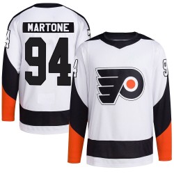 Adidas Philadelphia Flyers Porter Martone Reverse Retro 2.0 Jersey - White Authentic