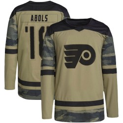 Adidas Philadelphia Flyers Rodrigo Abols Military Appreciation Practice Jersey - Camo Authentic