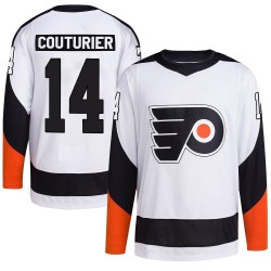 Adidas Philadelphia Flyers Sean Couturier Reverse Retro 2.0 Jersey - White Authentic
