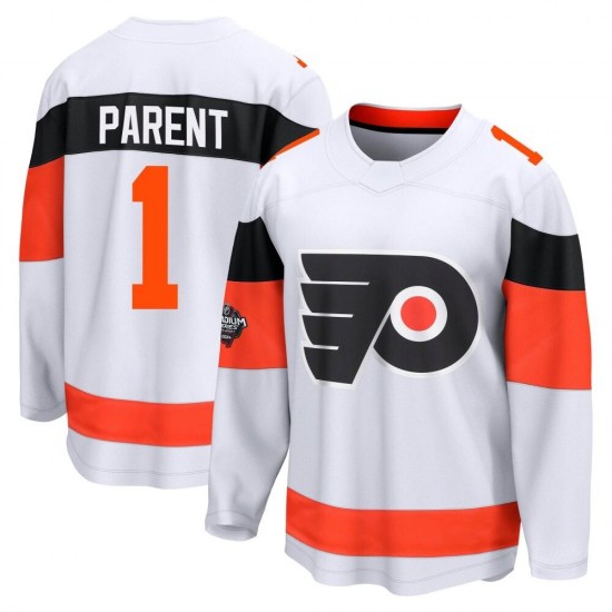 Fanatics Branded Philadelphia Flyers Bernie Parent 2024 Stadium Series Jersey - White Breakaway