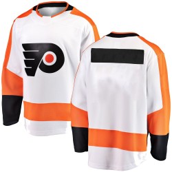 Fanatics Branded Philadelphia Flyers Blank ＃ Away Jersey - White Breakaway