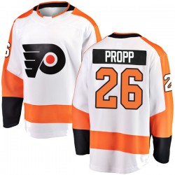 Fanatics Branded Philadelphia Flyers Brian Propp Away Jersey - White Breakaway