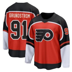 Fanatics Branded Philadelphia Flyers Carl Grundstrom 2020/21 Special Edition Jersey - Orange Breakaway