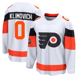 Fanatics Branded Philadelphia Flyers Danila Klimovich 2024 Stadium Series Jersey - White Breakaway