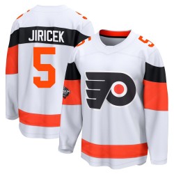 Fanatics Branded Philadelphia Flyers David Jiricek 2024 Stadium Series Jersey - White Breakaway
