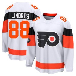Fanatics Branded Philadelphia Flyers Eric Lindros 2024 Stadium Series Jersey - White Breakaway