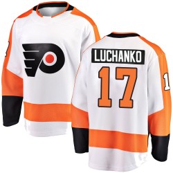 Fanatics Branded Philadelphia Flyers Jett Luchanko Away Jersey - White Breakaway