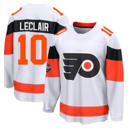 Fanatics Branded Philadelphia Flyers John Leclair 2024 Stadium Series Jersey - White Breakaway