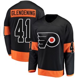 Fanatics Branded Philadelphia Flyers Luke Glendening Alternate Jersey - Black Breakaway