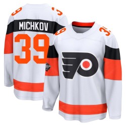 Fanatics Branded Philadelphia Flyers Matvei Michkov 2024 Stadium Series Jersey - White Breakaway