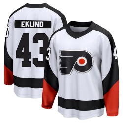 Fanatics Branded Philadelphia Flyers Oscar Eklind Special Edition 2.0 Jersey - White Breakaway