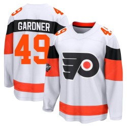Fanatics Branded Philadelphia Flyers Rhett Gardner 2024 Stadium Series Jersey - White Breakaway