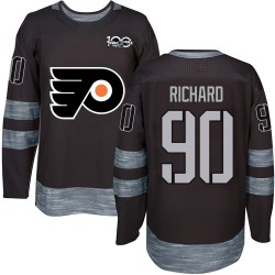 Philadelphia Flyers Anthony Richard 1917-2017 100th Anniversary Jersey - Black Authentic