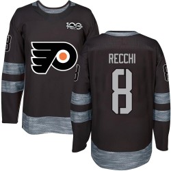 Philadelphia Flyers Mark Recchi 1917-2017 100th Anniversary Jersey - Black Authentic
