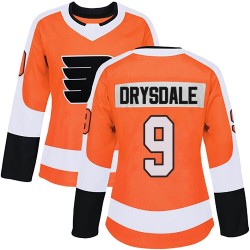 Women's Adidas Philadelphia Flyers Jamie Drysdale Home Jersey - Orange Authentic