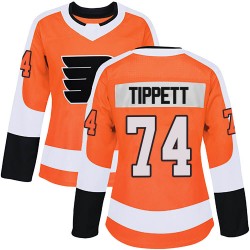 Women's Adidas Philadelphia Flyers Owen Tippett Home Jersey - Orange Authentic