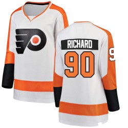 Women's Fanatics Branded Philadelphia Flyers Anthony Richard Away Jersey - White Breakaway