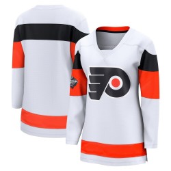 Women's Fanatics Branded Philadelphia Flyers Blank ＃ 2024 Stadium Series Jersey - White Breakaway